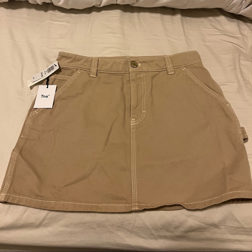 TNA Beige Skirt